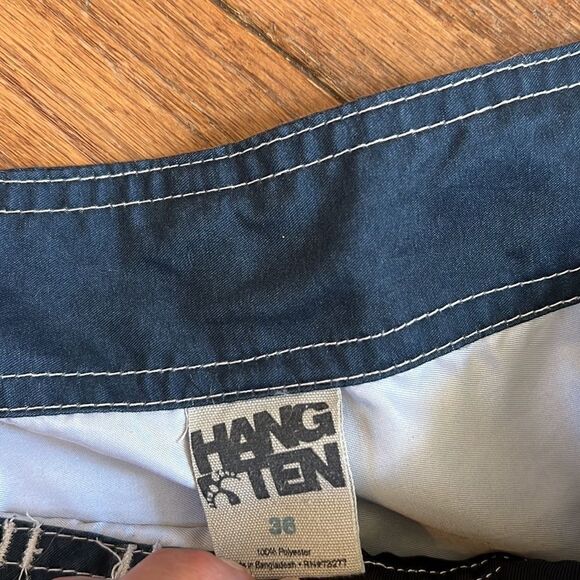 Men’s 36 Hang Ten Americana USA Fourth of July Labor Day Swim Surf Trunks - Picture 6 of 10